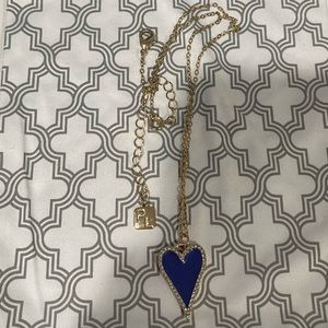 Park Lane Blue Heart Necklace